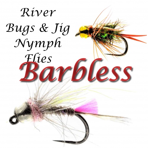 Barbless River Bugs & Jig Nymph Flies